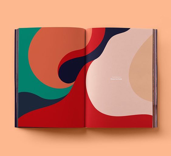 living coral - pantone colore of the year 2019 - in graphic design - haforma magazine (10)