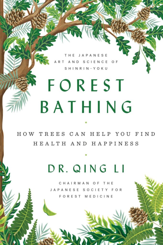 forest bathing book cover design