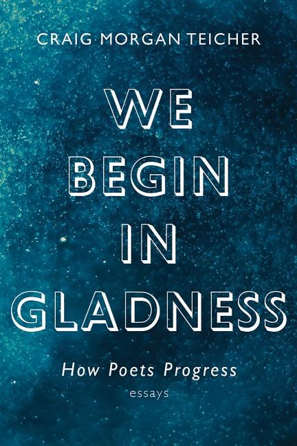 we begin in gladness book cover design