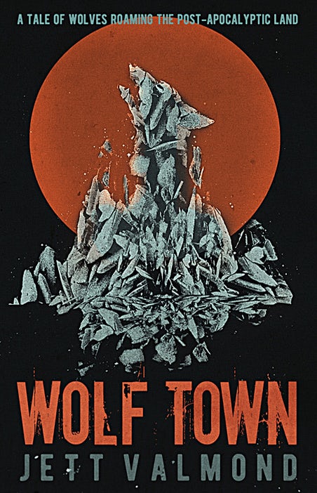 wolf town book cover design