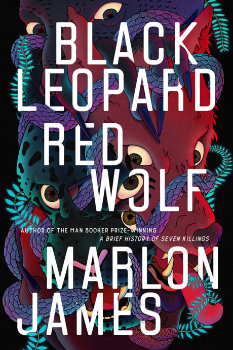 black leopard red wolf book cover design