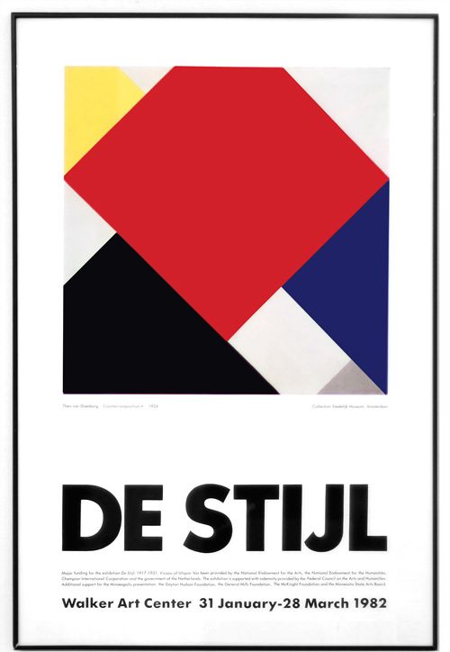 de stijl poster