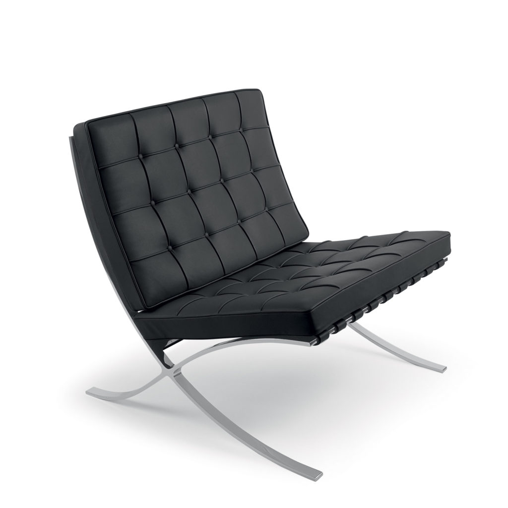 bauhaus-barcelona-Chair Ludwig Mies van der Rohe 1929