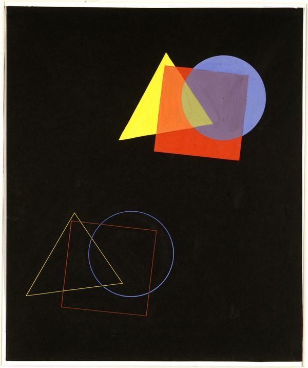 Kandinsky theory of color and shape