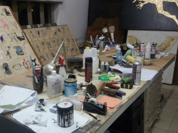 an artist studio place for being creative