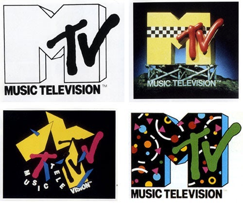 MTV’s usage of logos.